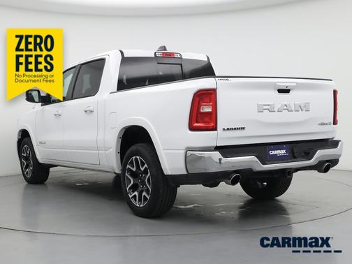 White 2025 RAM 1500 Laramie