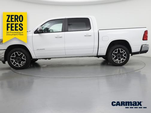 White 2025 RAM 1500 Laramie