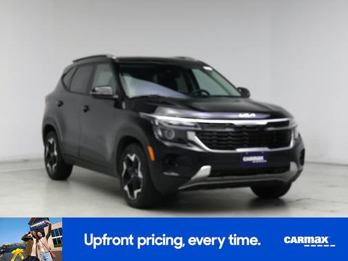 Black 2025 Kia Seltos S