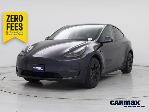 Gray 2025 Tesla Model Y Long Range