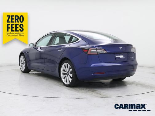 Blue 2020 Tesla Model 3 Long Range