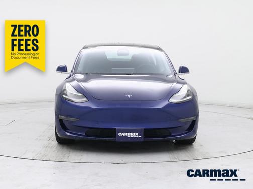 Blue 2020 Tesla Model 3 Long Range