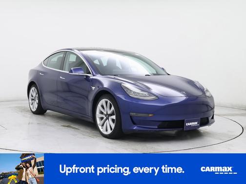 Blue 2020 Tesla Model 3 Long Range