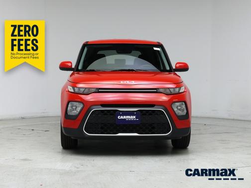 Red 2022 Kia Soul LX