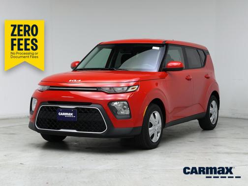 Red 2022 Kia Soul LX