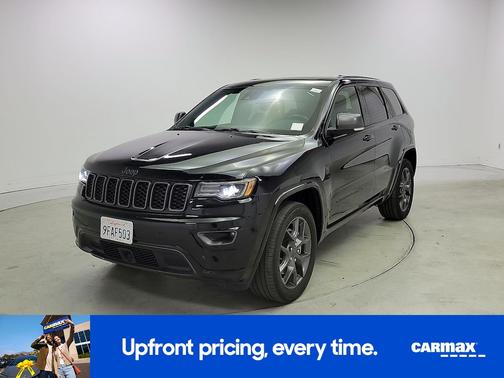 Black 2021 Jeep Grand Cherokee 80th Anniversary