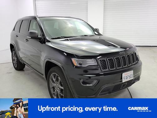 Black 2021 Jeep Grand Cherokee 80th Anniversary