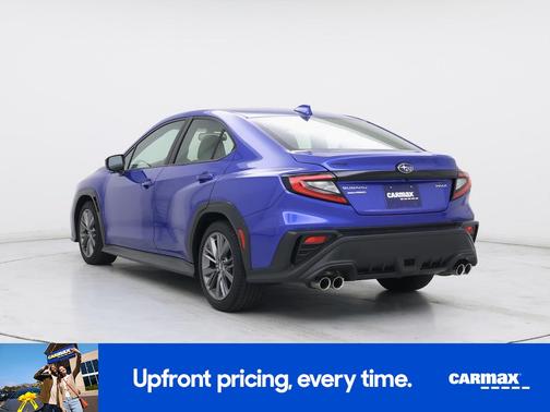 Blue 2022 Subaru WRX