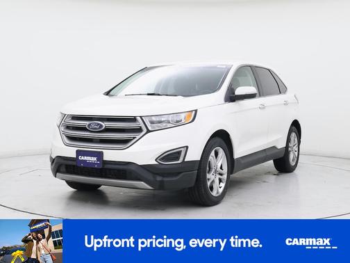 White 2018 Ford Edge Titanium