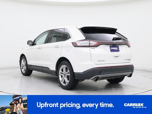 White 2018 Ford Edge Titanium