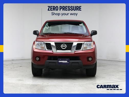 Red 2021 Nissan Frontier SV