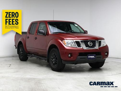 Red 2021 Nissan Frontier SV