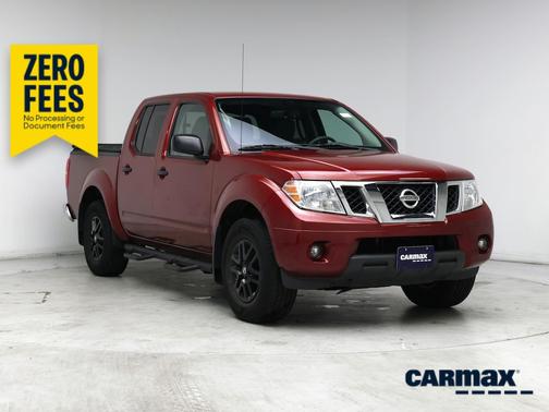 Red 2021 Nissan Frontier SV