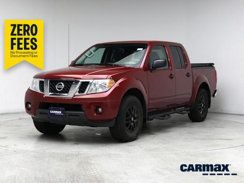 Red 2021 Nissan Frontier SV