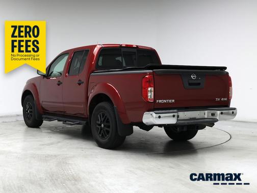 Red 2021 Nissan Frontier SV