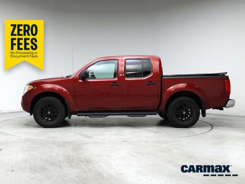 Red 2021 Nissan Frontier SV