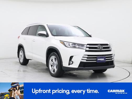 White 2019 Toyota Highlander Limited