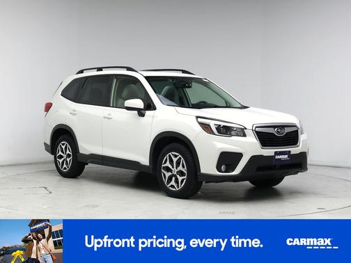 White 2021 Subaru Forester Premium