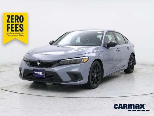 Gray 2022 Honda Civic Sport