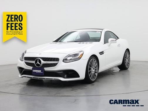 White 2017 Mercedes-Benz SLC 300