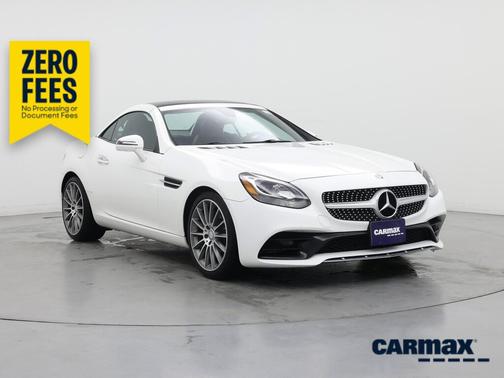White 2017 Mercedes-Benz SLC 300