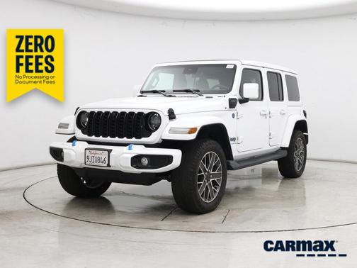 White 2024 Jeep Wrangler 4xe High Altitude