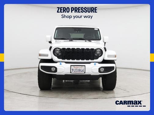 White 2024 Jeep Wrangler 4xe High Altitude