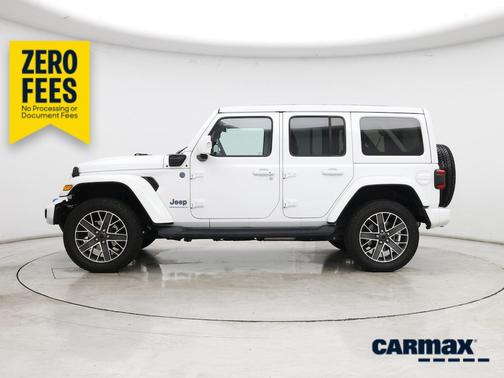 White 2024 Jeep Wrangler 4xe High Altitude
