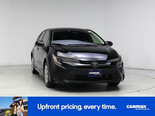 Black 2023 Toyota Corolla LE