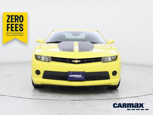 Yellow 2015 Chevrolet Camaro LS