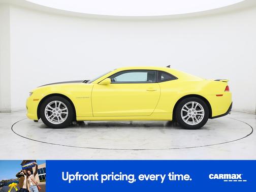 Yellow 2015 Chevrolet Camaro LS