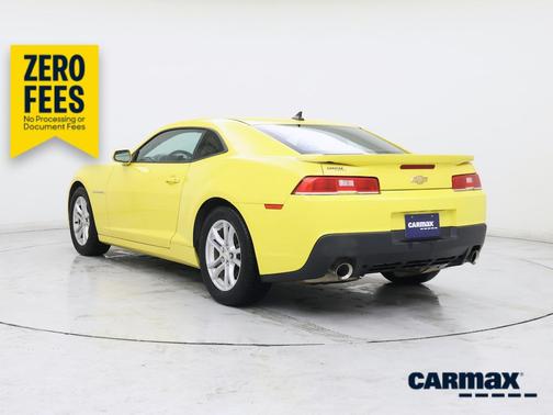 Yellow 2015 Chevrolet Camaro LS