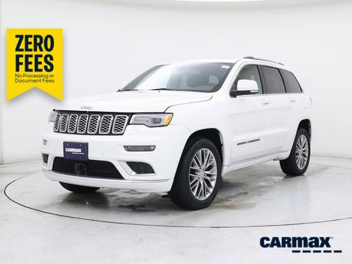 White 2018 Jeep Grand Cherokee Summit