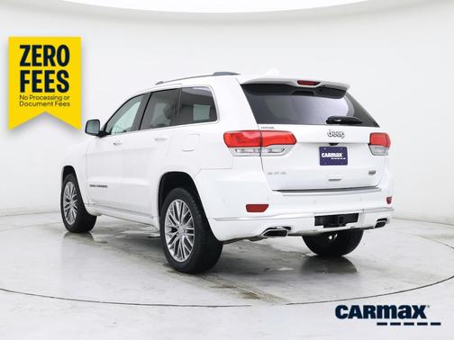 White 2018 Jeep Grand Cherokee Summit