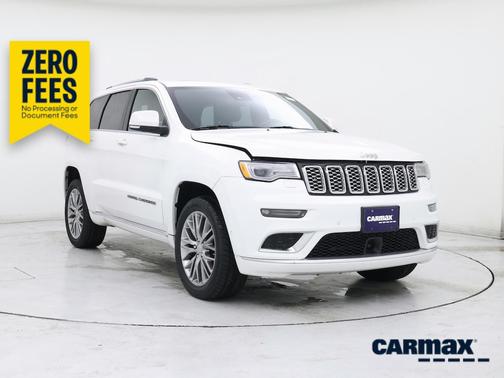 White 2018 Jeep Grand Cherokee Summit