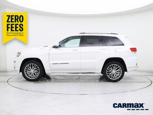 White 2018 Jeep Grand Cherokee Summit