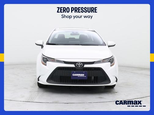White 2020 Toyota Corolla LE