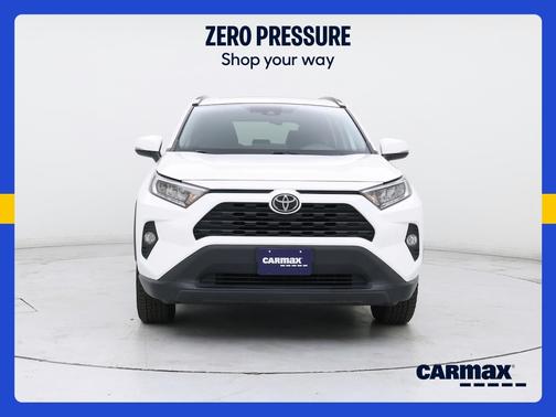 White 2021 Toyota RAV4 XLE