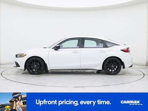 White 2022 Honda Civic Sport