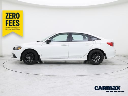 White 2024 Honda Civic Sport
