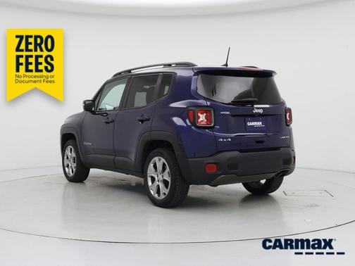 Blue 2020 Jeep Renegade Limited