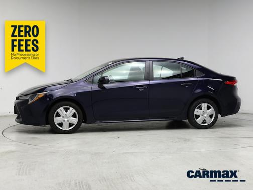 Blue 2022 Toyota Corolla LE
