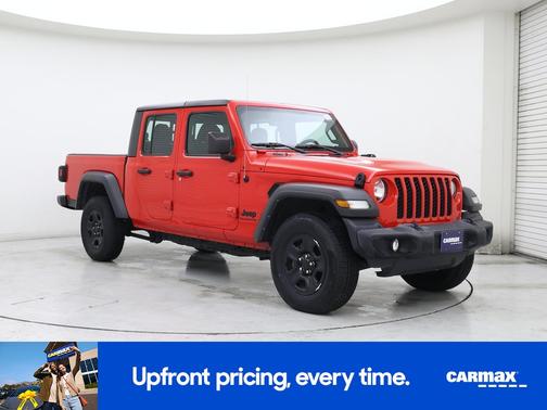 Red 2021 Jeep Gladiator Sport