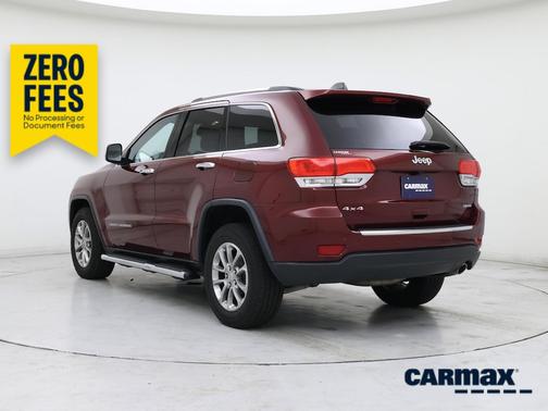Burgundy 2016 Jeep Grand Cherokee Limited
