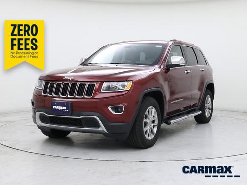 Burgundy 2016 Jeep Grand Cherokee Limited