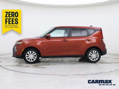 Red 2020 Kia Soul LX