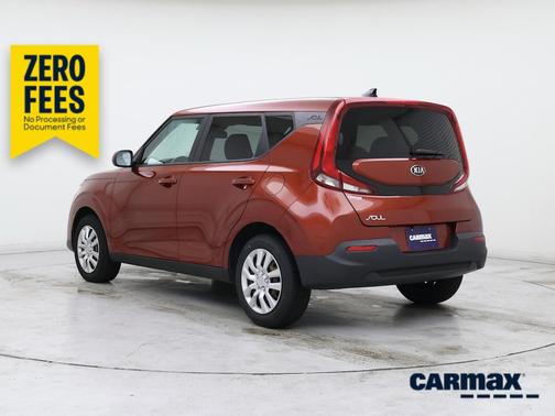 Red 2020 Kia Soul LX