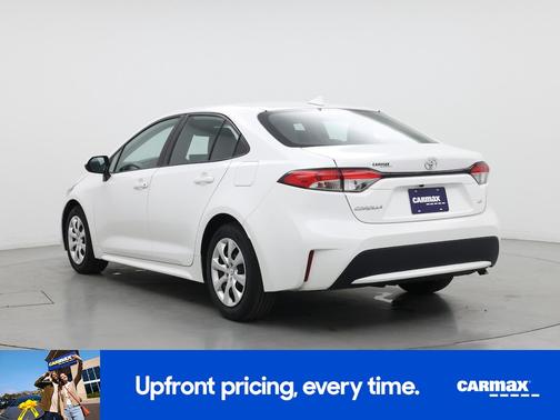 White 2021 Toyota Corolla LE