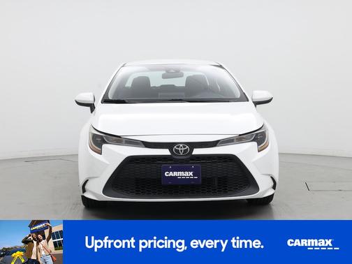 White 2021 Toyota Corolla LE