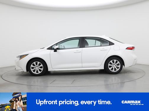White 2021 Toyota Corolla LE